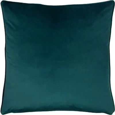 Image of Evans Lichfield Opulence Cushion Cover, Teal, 55 x 55cm