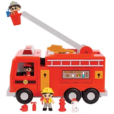Image of JP Ryan&#039;s World JPL79670 Flair Playdate Fire Truck Mystery Box, Multicolour