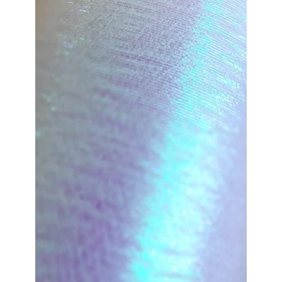Image of Pearl Opalescent Rainbow Organza Fabric Craft Dress Making Material by The Metre 130 cm (C5385PEA)