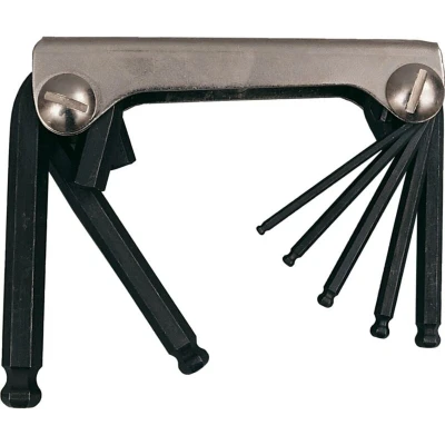 Image of Kennedy Hexagon Ball Wrench Clip Set inch 7 Piece