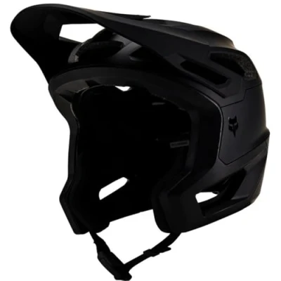 Image of Fox Dropframe Pro Helmet in Matte Black Large,
