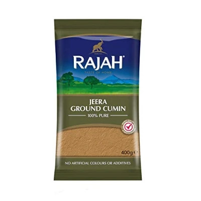 Image of Rajah Spices Jeera Ground Cumin Powder Jiru JIRA (400g)