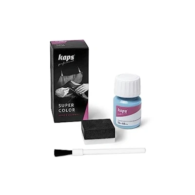 Image of KAPS Super Color, Leather Dye for Natural Leather, Faux and Fabric, 25 ml (121 Sky Blue)