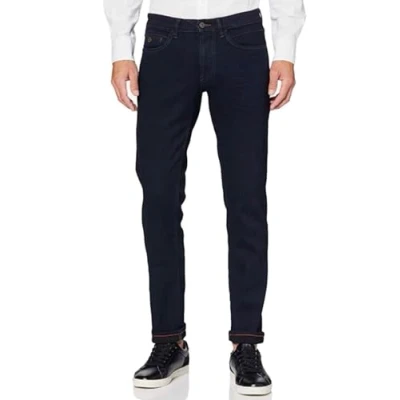 Image of hattric Men&#039;s Hose Straight Jeans, Blue (Dunkelblau 44), W38/L32 (Herstellergröße: 38/32)