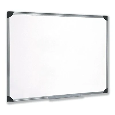 Image of 5 Star Whiteboard Drywipe Magnetic with Pen Tray and Aluminium Trim W900xH600mm