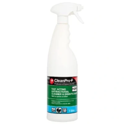 Image of CleanPro+ Fast Acting Antibacterial Cleaner &amp; Disinfectant H2FA 1 Litre x