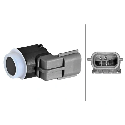 Image of 284384BA5C Parking Sensors HELLA 6PX 358 270 711 Front Ultrasonic Sensor