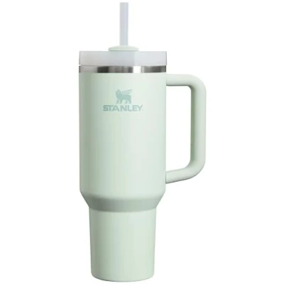 Image of Stanley Quencher H2.0 FlowState Stainless Steel Vacuum Insulated Tumbler with Lid and Straw for Water, Iced Tea or Coffee, Smoothie More, Mist, 40oz