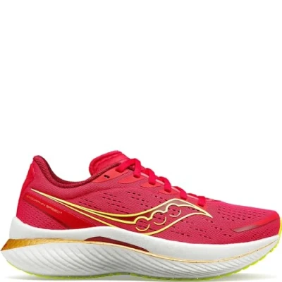 Image of Saucony Endorphin Speed 3 Women&#039;s Running Shoe, yellow, 4 UK