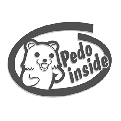 Image of Decus Pedo Inside L 1066 (gray) // Sticker OEM JDM Style Vinyl Transfer