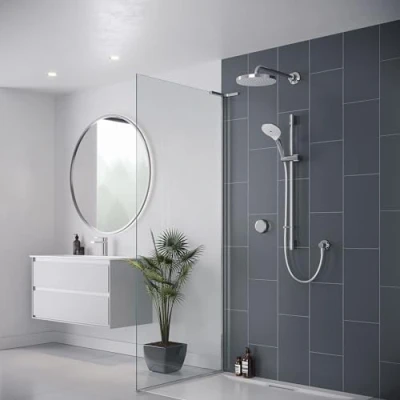 Image of Mira Activate Rear Fed Twin Outlet Digital Shower Gravity Pumped 1.1903.093