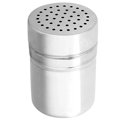 Image of TOPINCN Spice Shaker, Portable Bottle Stainless Steel Kitchen Gadget Seasoning Jar Condiment Dispenser Organizer (Medium)
