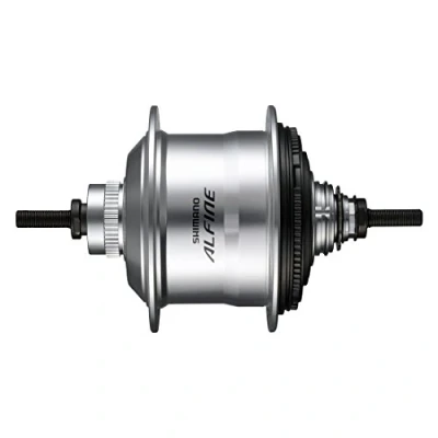 Image of Shimano SG S7001 Alfine 11 speed disc hub without fittings, 135 mm, 36h, silver