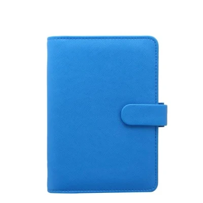 Image of Filofax Personal Saffiano organiser Fluoro Blue