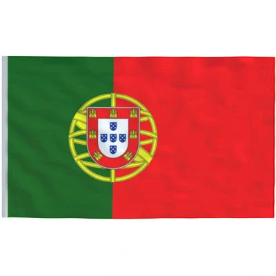 Image of vidaXL Portugal Flag 90x150 cm