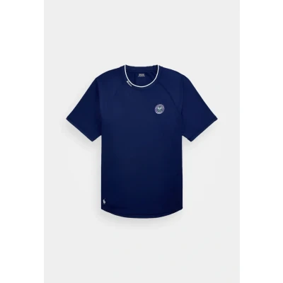 Image of Polo Ralph Lauren Short Sleeve Unisex Print Tshirt, Size: Medium, Refined navy