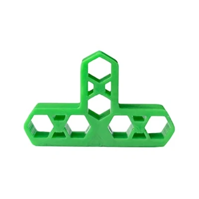 Image of 3/8 inch Thin Red Brick Leveling System Green Color 10mm Wall Board Grout Line Spacer Mortar Jointer Uniform Slot 100pcs