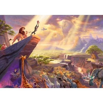 Image of Schmidt 59673 Spiele + Thomas_Kinkade: Disney_The_Lion_King Jigsaw_Puzzle 1000_Pieces
