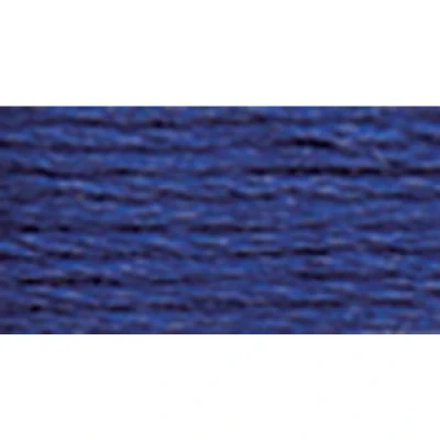 Image of DMC 117 158 Mouline Stranded Cotton Six Strand Embroidery Floss Thread, Dark Cornflower Blue, 8.7 Yard