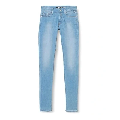 Image of REPLAY Women&#039;s WH689 New Luz 99 Denim Jeans, Light Blue 010, 25W / 30L