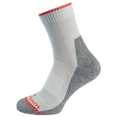 Image of Jack Wolfskin Func Hiking Socks, Light Grey, 35 37