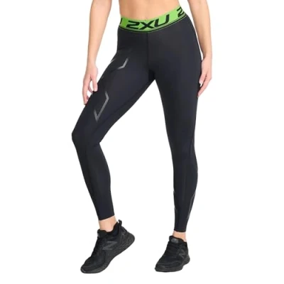 Image of 2XU Womens Refresh Recovery Tights, Black/Nero, L