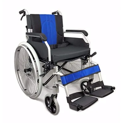 Image of Lightweight Aluminium Folding self Propel Wheelchair with handbrakes and Quick Release Rear Wheels Free to Be Mobility Equipment