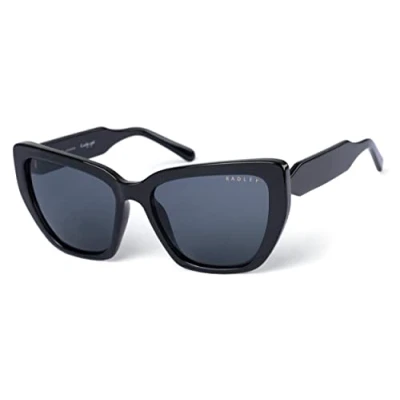 Image of RADLEY RDS 6501 Women&#039;s Sunglasses 104 Black/Solid Smoke