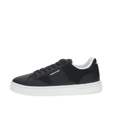 Image of Armani Exchange Trainers, Men&#039;s, Size: 7, Black Imitation leather/ textile