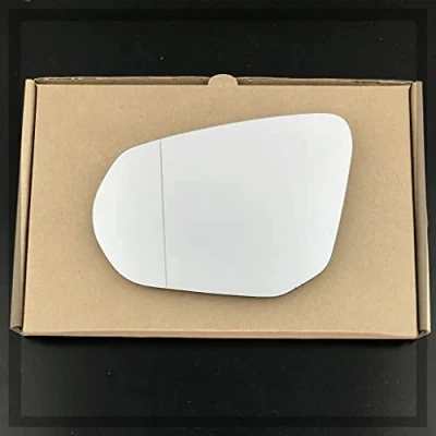 Image of Stick on Wing Mirror Glass fits Audi Q2 Reg 2016 to 2024 Left Passenger Side