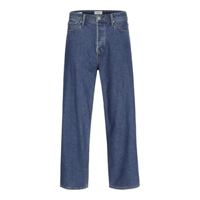 Image of Jack &amp; Jones Jjialex Jjoriginal Baggy Jeans, Men&#039;s, Size: 33x34, Blue denim