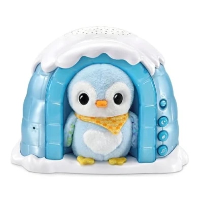 Image of VTech Baby Soothing Starlight Igloo, Calming Light Projector with Relaxing Melodies, Nature Sounds and White Noise, Toy for Babies 0, 3, 6, 12 Months Plus, English Version, Medium