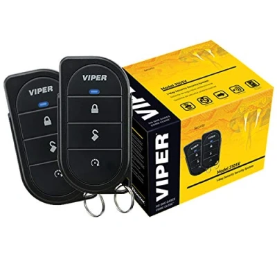 Image of Viper 350 Plus 3105V 1 Way Car Alarm Keyless Entry,Black