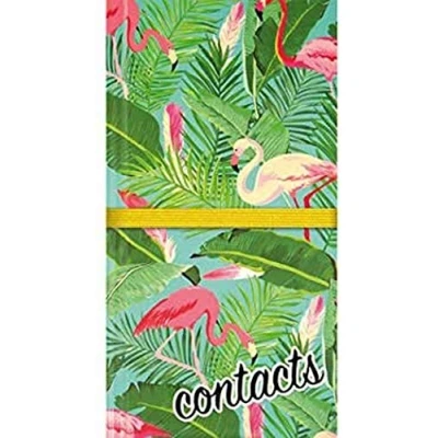 Image of Kangaro Small Hardc Address Book Bound with Elastic Strap 80 Pages Assorted 95 x 180 cm