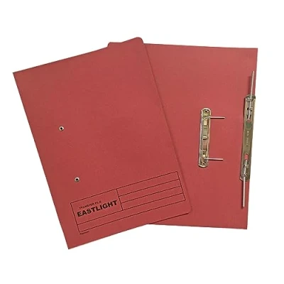 Image of Eastlight Transfer Spring File, 38mm Foolscap, Colour Red, Box 25