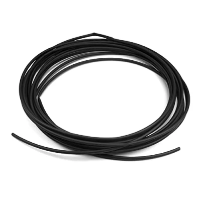 Image of Othmro 1pc Heat Shrink Tubing, 4.5mm ID Tube Electric Insulation Tube, 2:1 Ratio Sleeving Cable Protector—Black (Length: 10m)