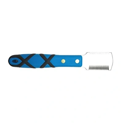 Image of GROOM Professional Stripping Knife for Dogs Hand Grooming Hair Ideal Medium Thickness Coats Comfortable Grip Handle, Fine/Coarse