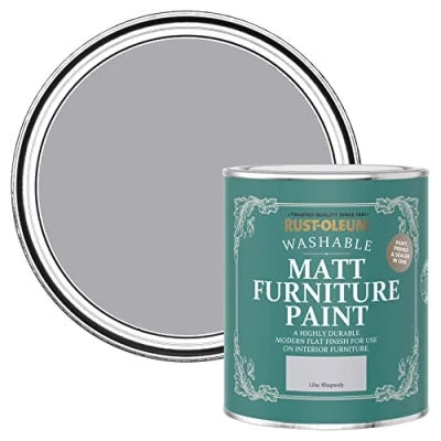 Image of Rust Oleum Purple Furniture Paint in Matt Finish Lilac Rhapsody 750ml