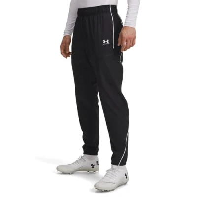 Image of Under Armour Challenger WARM UP Tracksuit bottoms, Men&#039;s, Size: Small, Black/white