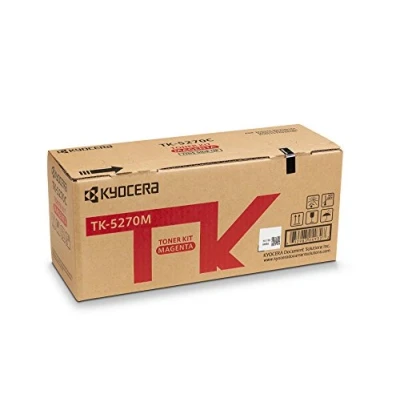Image of Kyocera TK 5270M Toner Magenta Original Cartridge 1T02TVBNL0 Printer Compatible for P6230cdn, M6230cidn and M6630cidn. up to 6000 Pages