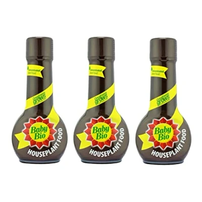Image of Baby Bio Houseplant Feed 175ml Original plant Food (Pack of 3 (3 x 175ml))