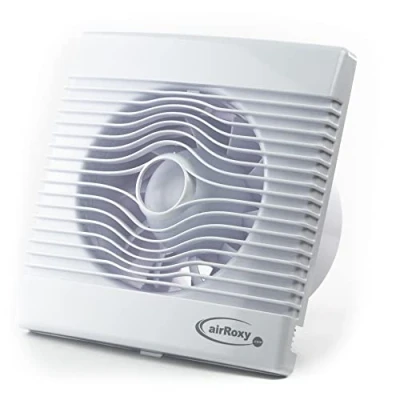Image of Premium Kitchen Bathroom Wall High Flow Extractor Fan 100mm with Humidity Sensor