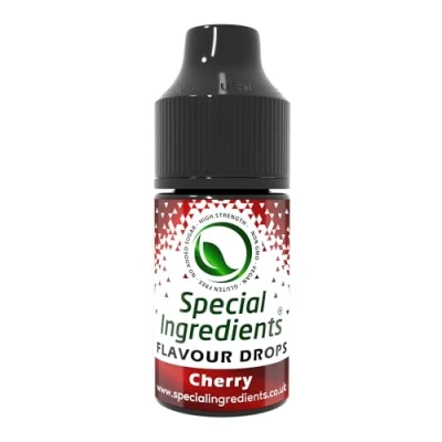 Image of Cherry Flavour Drop 1 Litre Highly Concentrated Versatile Food Flavouring Vegan, Non GMO, Gluten Free