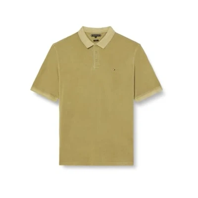 Image of Tommy Hilfiger Men Bt Garment Dye Reg Polo S/S Polos, Green, XXL