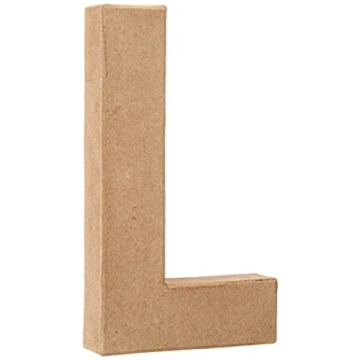 Image of Letter L, Height: 20,5 cm, thickness 25 mm, 1 pc