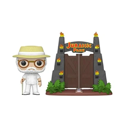 Image of Funko Jurassic Park POP Vinyl Figure John Hammond with Gates