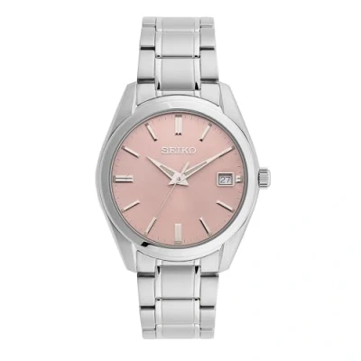 Image of SEIKO Men&#039;s Analogue Quartz Watch with Stainless Steel Strap SUR523P1