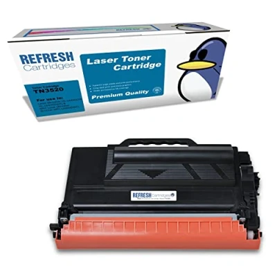 Image of Refresh Cartridges Remanufactured Toner Cartridge Replacement for Brother TN3520 (Black)