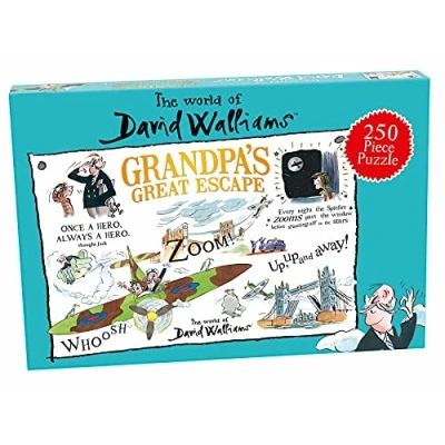 Image of The World of David Walliams 7395 Grandpa&#039;s Escape 250 piece Puzzle
