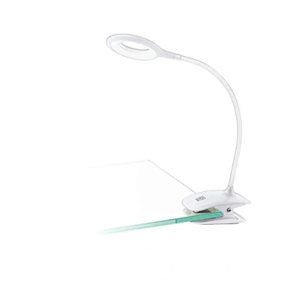 Image of Klemmleuchte CABADO L: 12cm dimmbar in Weiss mit Touchdimmer